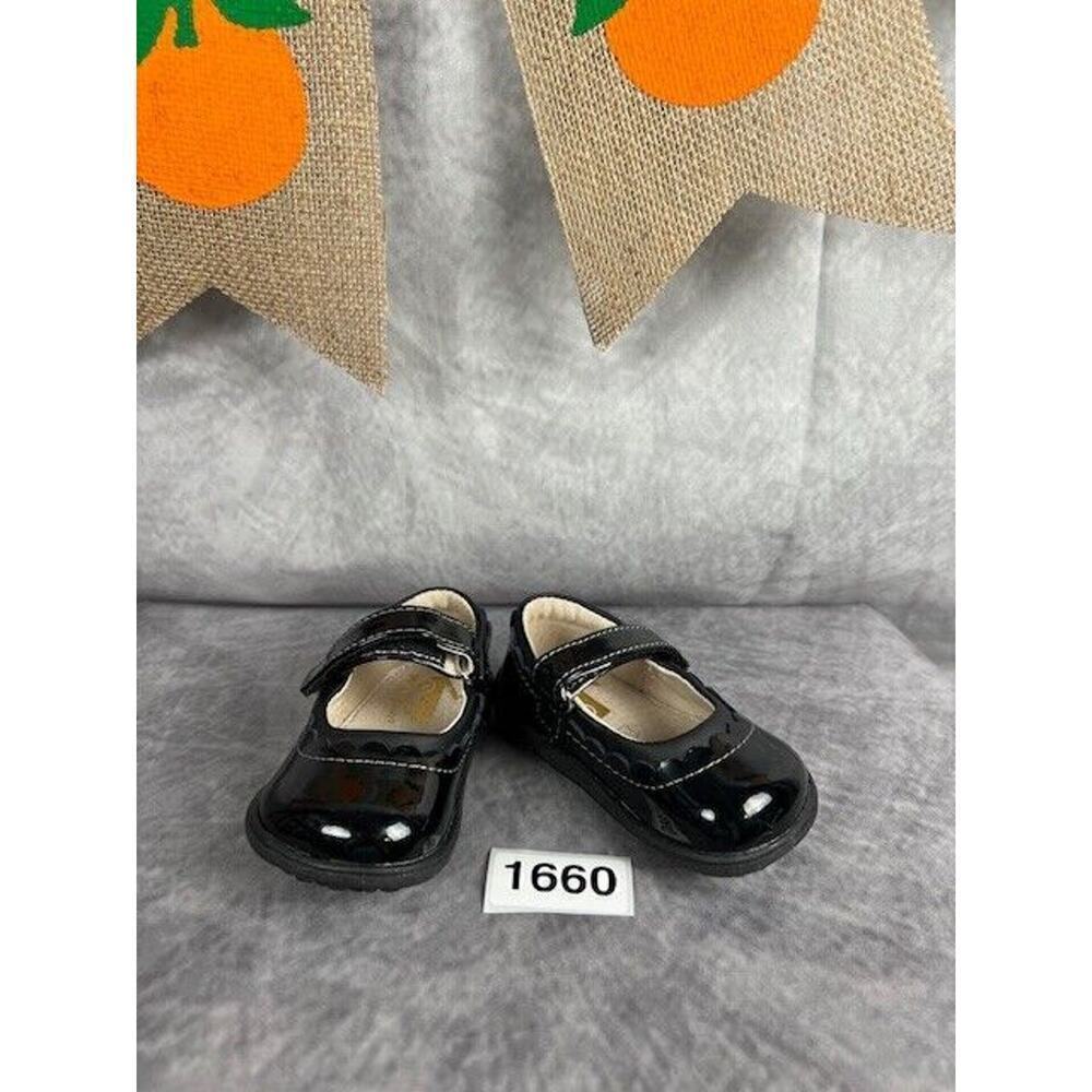 See Kai Run Shoes Black Patent Leather Jane II Girls 4 - Picture 6 of 6